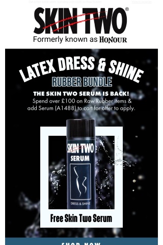 The Skin Two Serum Is Back!