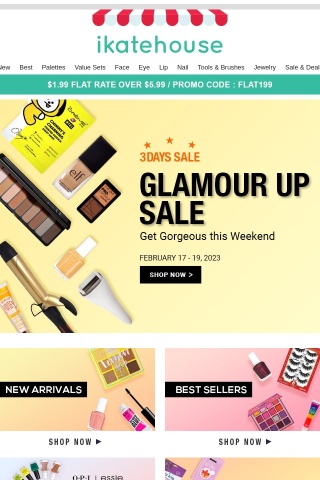 Glamour Up Sale Starts! Keep Calm and Stay GLAM 💋💋