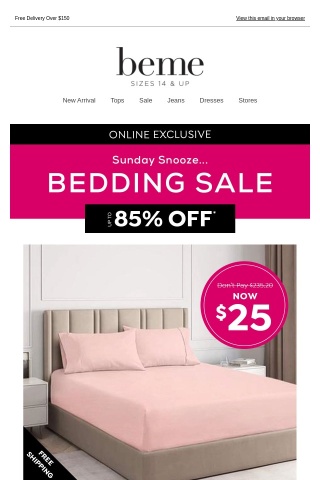 Best-Selling Bamboo Sheet Set $25 Don’t Pay $235.20