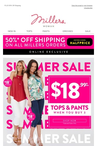 TimTim, Your Early Access To $18.99 Tops & Pants