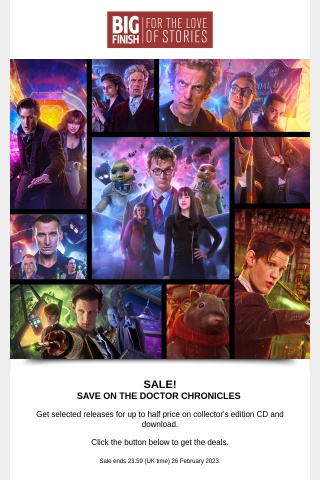 SALE! 💰 Doctor Chronicles up to 50% off!