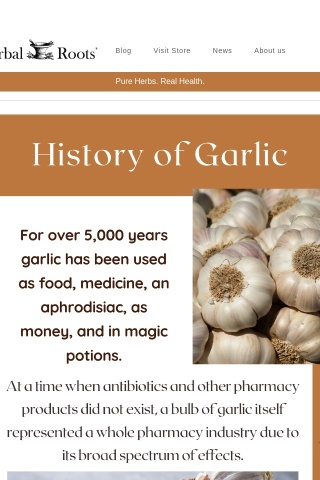 Did you know this about Garlic?