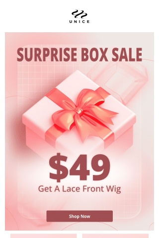 Hi Baby. You got a surprise box!