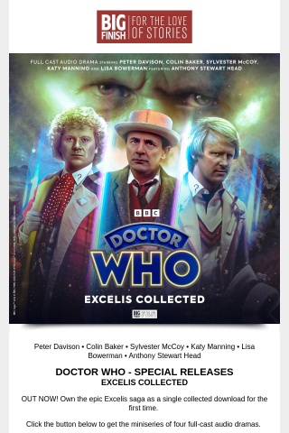 OUT NOW! 🚨 Doctor Who: Excelis Collected!