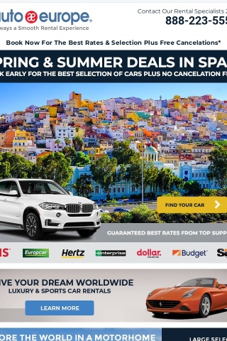 Act Fast For Exclusive Spain Deals