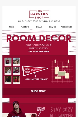 Give your room a ✨HARVARD✨ makeover!
