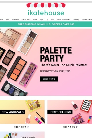 🎨Makeup Palettes you've been eyeing are on Sale!💝