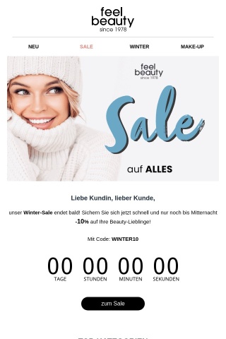 Winter Sale FINALE 💥 -10% nur noch heute