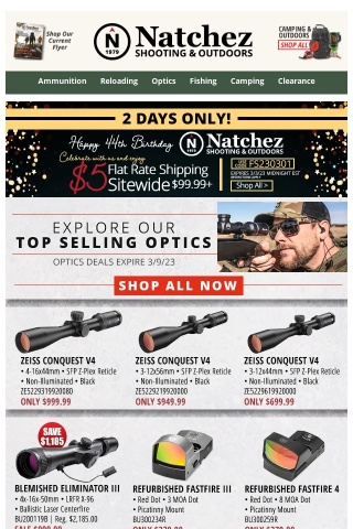Explore Our Top Selling Optics