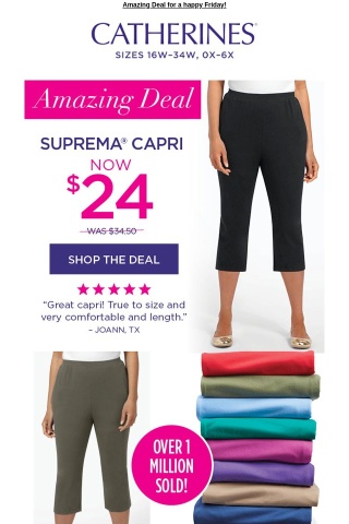 🤩$24 Suprema Capri - Get 'em Now Before They're Gone!
