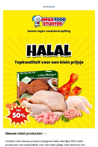 [100% Halal] Topkwaliteit voor een klein prijsje
