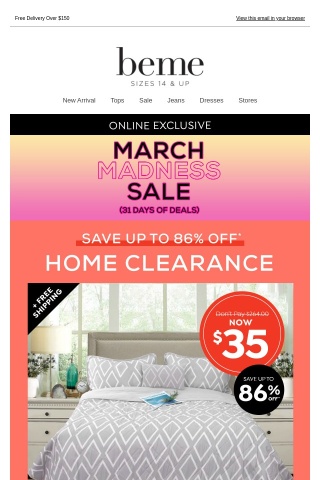 BIGGEST Clearance S-A-L-E 🚨 Up to 86% OFF* Home Essentials