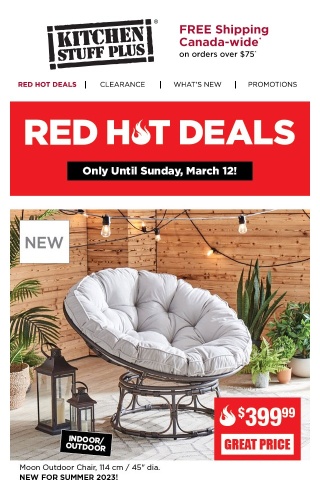 Save up to 40% off this week's Red Hot Deals