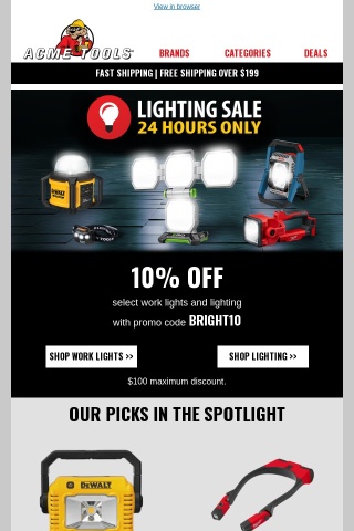 These deals won't leave you in the dark! 💡