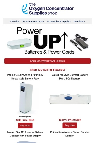 No Power, No Interruptions! Batteries, Power Cords, and Adapters on Sale Today