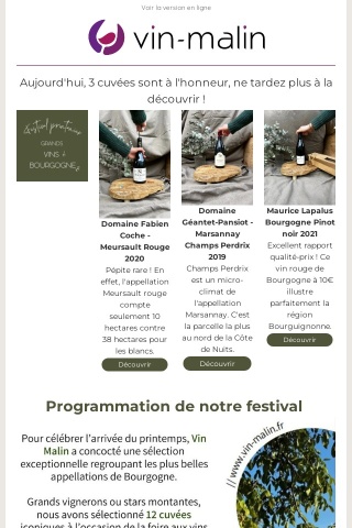 Le Festival Printanier Continue ! 🥳