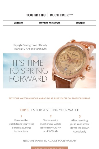 Time to Spring Forward