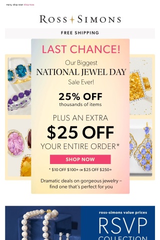 Last chance to get $25 off 📣 Don’t wait!