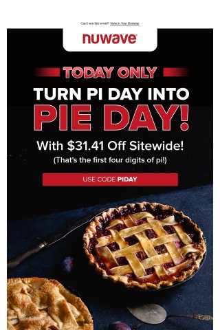 Save Big For PI DAY 🥧