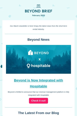 Hidden Costs of Short-term Lets, Beyond’s New Integration Partner, and more!