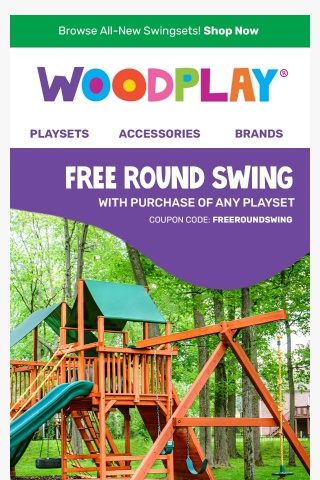 Get a FREE gift from Woodplay!