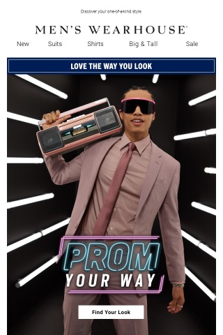 Prom Your Way: packages starting at $249.99 🎉