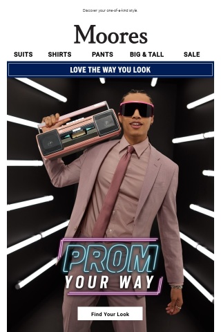 Prom Your Way: packages starting at $299.99