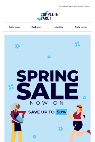 Spring Sale - SAVE up to 50%
