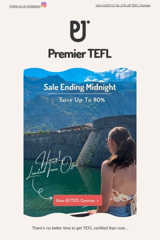 Super TEFL Sale Ends Soon ⏳