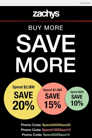 Shop Your Way and Save Up to an Extra 20%