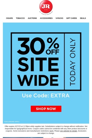 📰 Extra Extra! You're getting 30% off today!