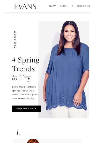 4 Spring Trends To Try + Selected Shirts From £15*
