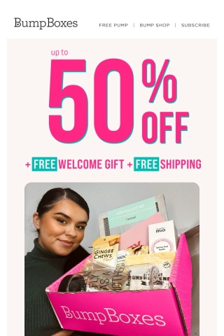 Just For You: FREE Gift of your choice + up to 50% Off