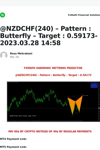 [New post] @NZDCHF(240) – Pattern : Butterfly – Target : 0.59173-2023.03.28 14:58