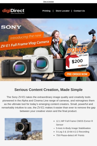 Introducing the NEW Sony ZV-E1 Full Frame Vlog Camera