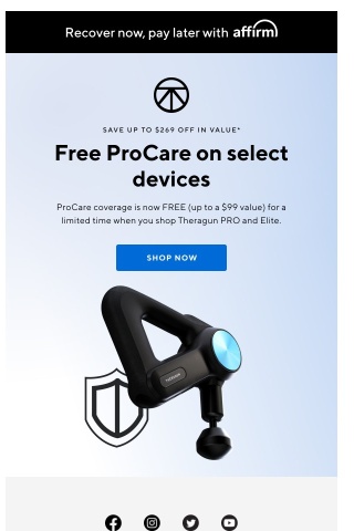 Protect your Theragun with ProCare