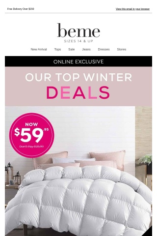 Top Winter Deals From $45*❄️