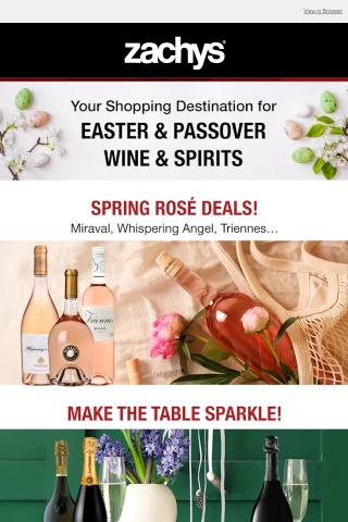 Your Easter & Passover Wine Shopping Destination!