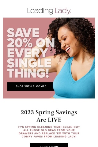 20% OFF EVERYTHING SITEWIDE 😍