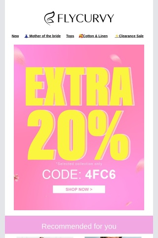  20% Off Sale Ends Today!