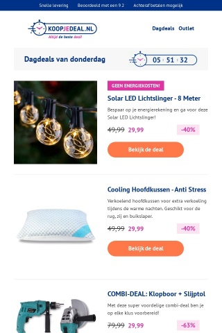 Solar LED Lichtslinger - GEEN Energiekosten⛔💰 | Klopboor + Slijptol DEAL🛠️ |Anti Stress Hoofdkussen🥁 | Solar Brick Buitenlamp met Sensor⚠️