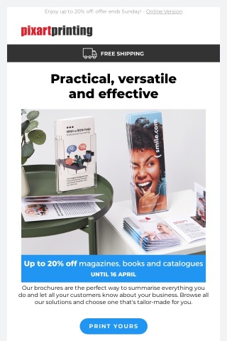 Brochures: the perfect way to tell the world about your brand and your products