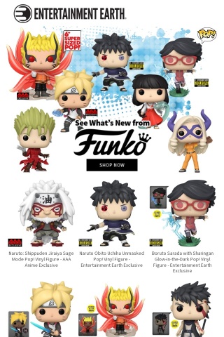 TONS of New Anime Pop!s + 6 New Exclusives!