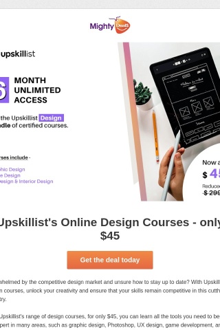 Upskillist's Online Design Courses