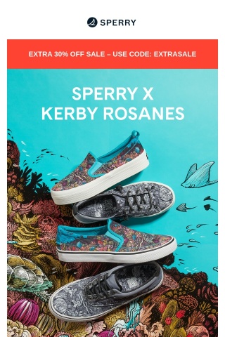 Sperry x Kerby Rosanes: Our newest and most intricate collab.