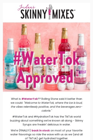 #WaterTok approved ✅