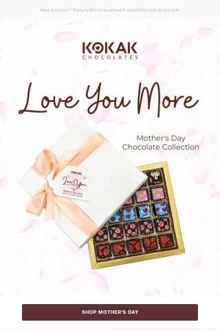 Chocolate gifs for the moms in your life!