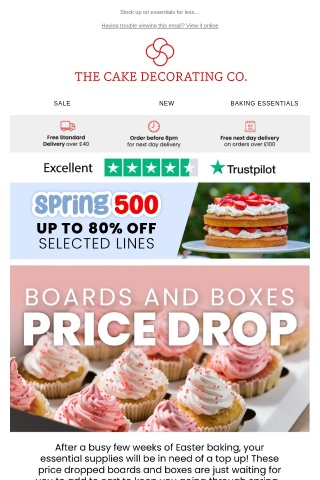 Don’t Forget! Price Drop on Boards & Boxes!