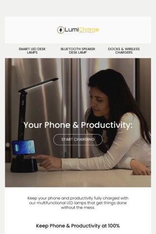Charge Your Phone & Productivity🔋
