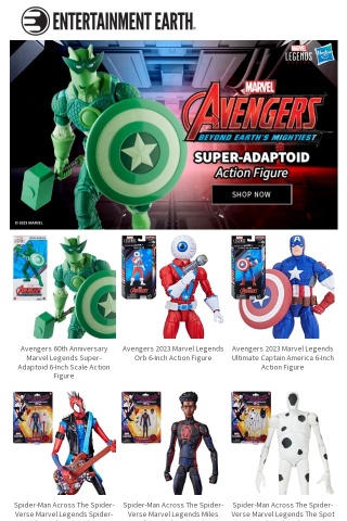 Celebrate 60 Years of Marvel with Super-Adaptoid!